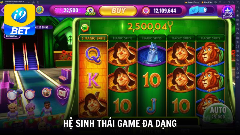 Cổng game cung cấp đa dạng trò chơi