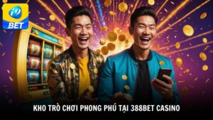 Kho trò chơi phong phú tại 388BET casino