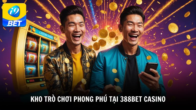 Kho trò chơi phong phú tại 388BET casino
